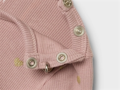 Name It deauville mauve guldhjerter tylkjole